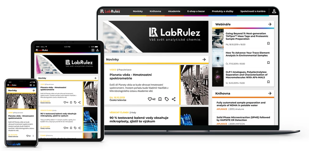 LabRulze - responzivní dizajn