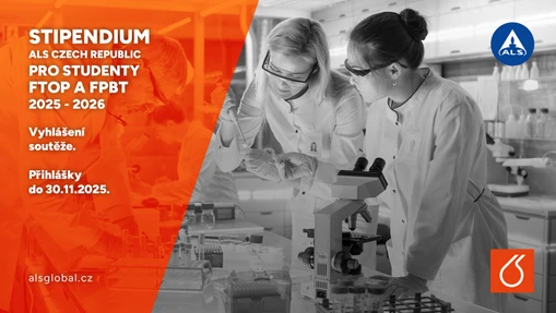 STIPENDIUM ALS na VŠCHT pro rok 2025