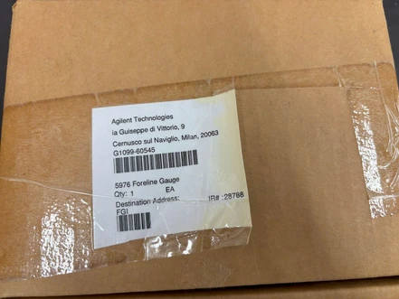 Sestava měrky vakua Agilent pro difúzní vývěvy 5973, 5975 a 5977, G1099-60545 (Nové)