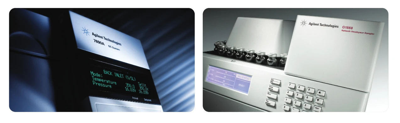 Agilent: Agilent G1888 Network Headspace Sampler ve spojení s Agilent 7890A GC