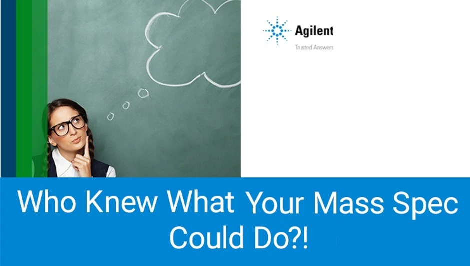 Agilent Technologies: Quant Made Easy: Building a Calibration Curve with Agilent MassHunter Quantitative Analysis