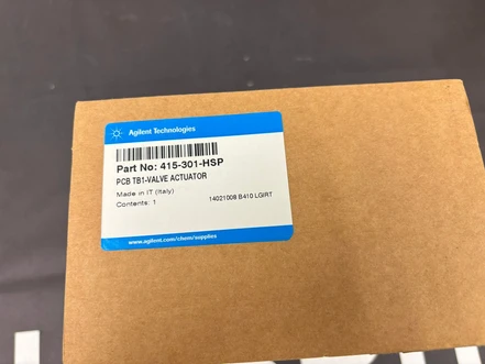 Agilent deska snímače polohy ventilu/ovladače, 415-301-HSP (Nová)