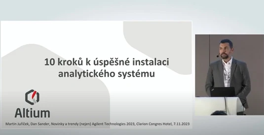 Deset kroků k úspěšné instalaci analytické instrumentace (D. Sander a M. Juříček) - NPI2023