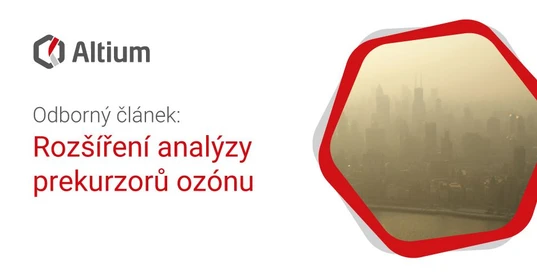 Rozšíření analýzy prekurzorů ozónu pomocí TD–GC–MS