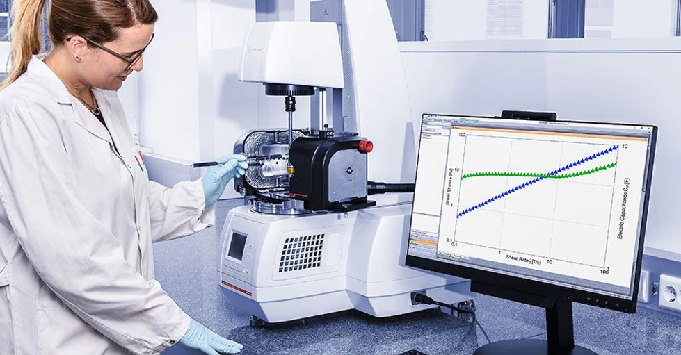 Anton Paar: Anton Paar MCR Evolution & Cora 5001 kombinovaný reometr a Raman spektrometr