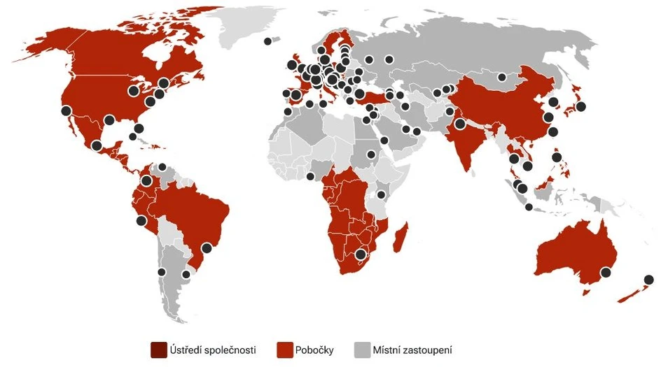 Anton Paar: Firmy Anton Paar ve světě