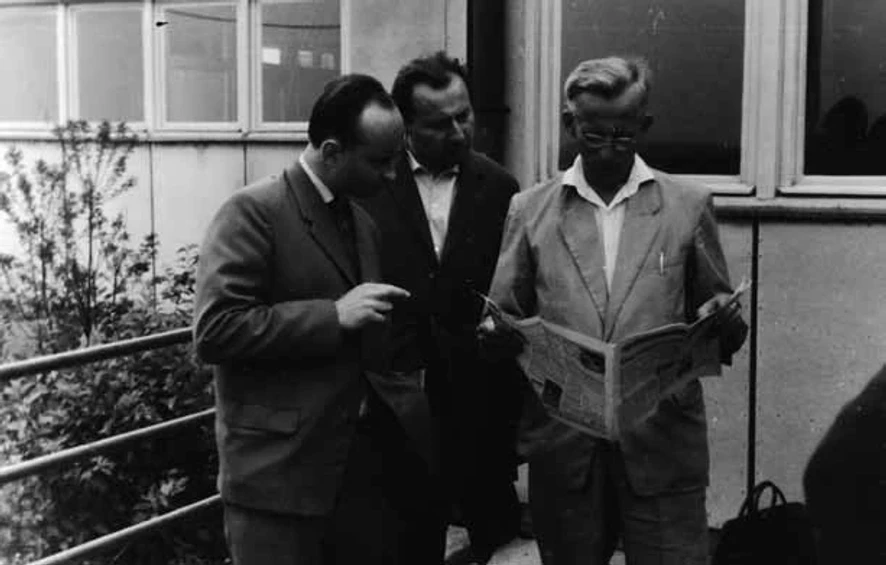 ČSHS: Obrázek 1: Pánové Čoupek, Ryska a Wichterle