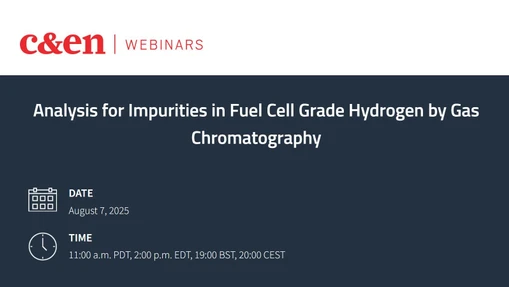 Analysis for Impurities in Fuel Cell Grade Hydrogen by Gas Chromatography