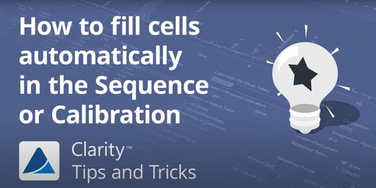 Efektivní vyplňování tabulek v softwaru Clarity: Použití funkcí Fill Down a Fill Series