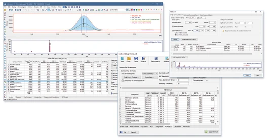DataApex MS - rozšíření o modul hmotnostní spektrometrie pro software Clarity