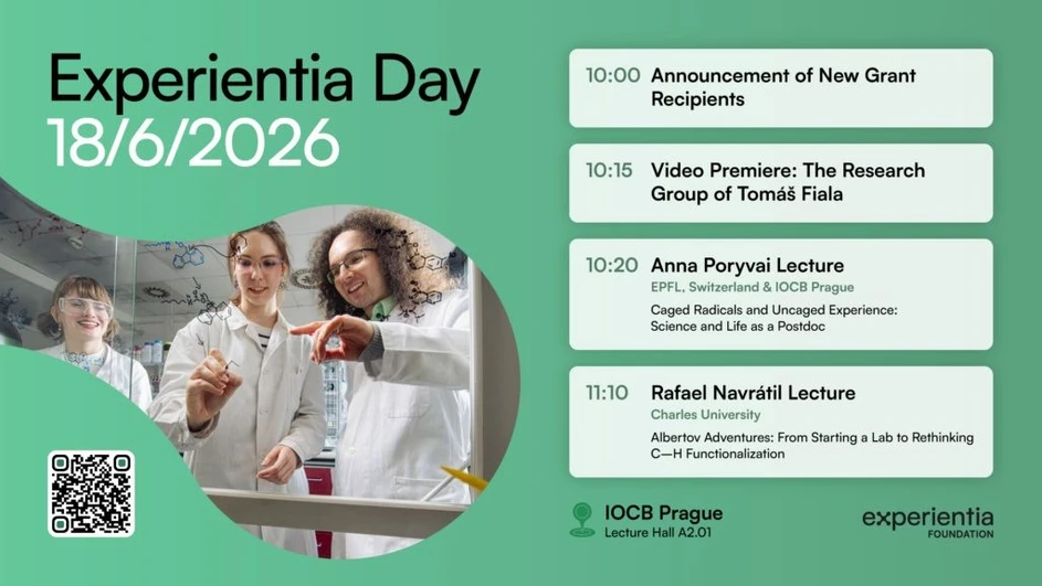 <p><strong>Nadace Experientia:</strong> Zveme vás na Experientia Day 2026</p>