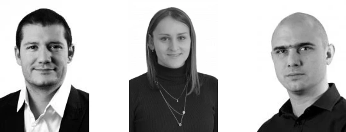 HPST: Aplikační tým (z leva): Ondřej Lacina, Andrea Vernerová a Michal Čaplygin