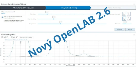 Co je nového v Agilent OpenLAB CDS software verzi 2.6?
