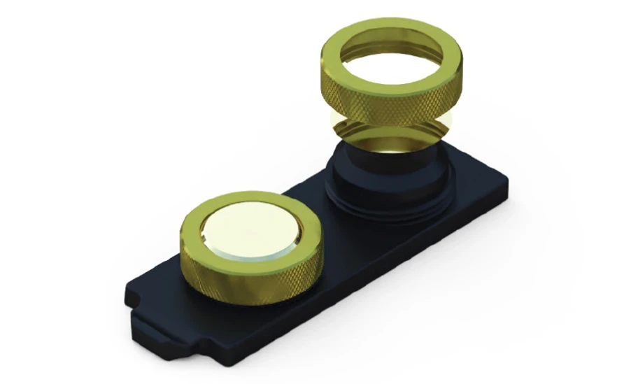 HPST: Obr. 3: Držák s dvěma pozicemi pro uchycení filtru pro 8700 LDIR