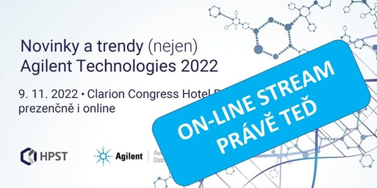 On-line: Novinky a trendy (nejen) Agilent Technologies 2022 (GC, GC/MS, FTIR)