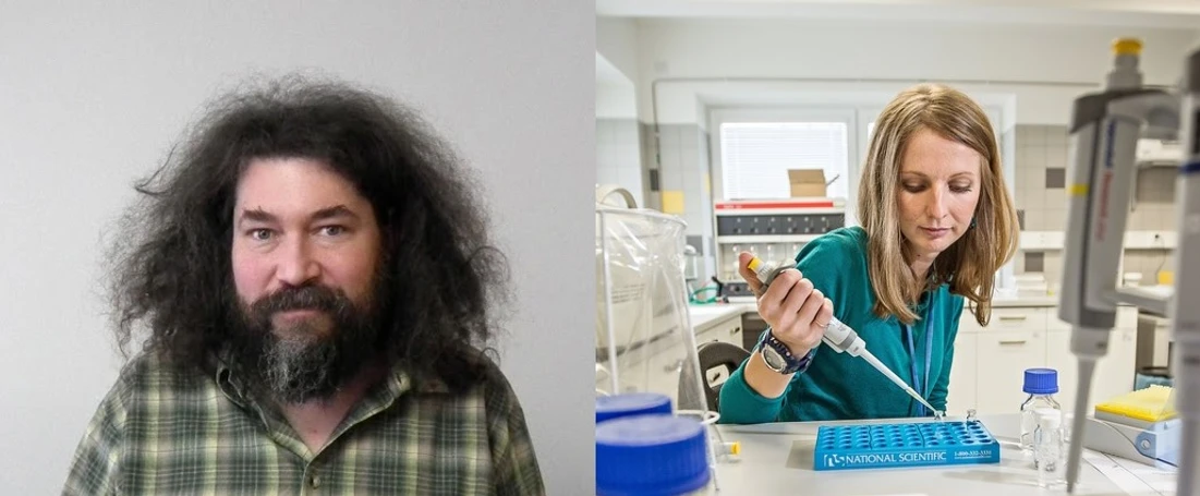 Jihočeská univerzita v ČB/Laboratoř environmentální chemie a biochemie: doc. Mgr. Roman Grabic, Ph.D. a MSc. Ganna Fedorova, Ph.D.