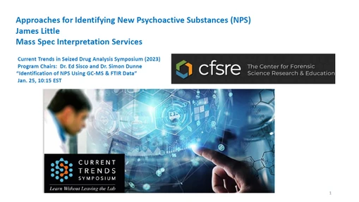 Přístupy k identifikaci nových psychoaktivních látek (NPS) pomocí EI Mass Spec Hybrid Searches