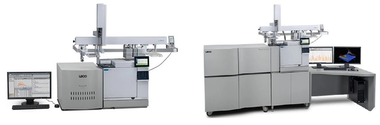 LECO: Hmotnostní TOF spektrometry Pegasus BT GC-TOFMS a Pegasus GC-HRT+ 4D GCxGC-TOFMS