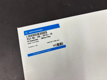 Agilent deaktivovaná křemenná kapilára, 10 m × 0,18 mm, 160-2615-10 (Nová)