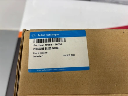 Agilent sestava pro regulaci tlaku pro headspace samplery Agilent, 19258-60530 (Nová)