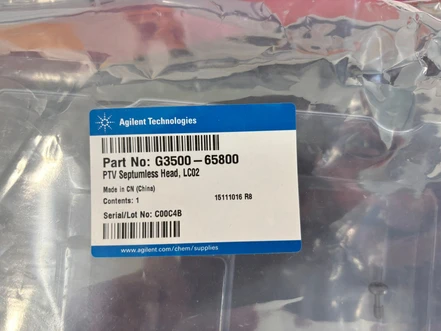 Agilent bezseptový PTV inlet s LCO2 chlazením (Programmed Temperature Vaporization) G3500-65800 (Nový)