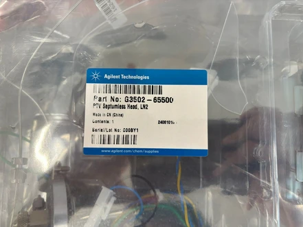 Agilent bezseptový PTV inlet s LN2 chlazením (Programmed Temperature Vaporization) G3502-65500 (Nový)