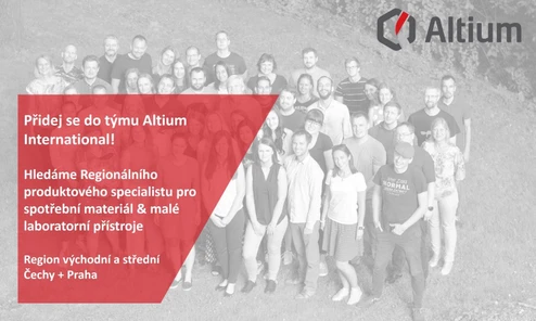 Přidejte se k týmu Altium International!