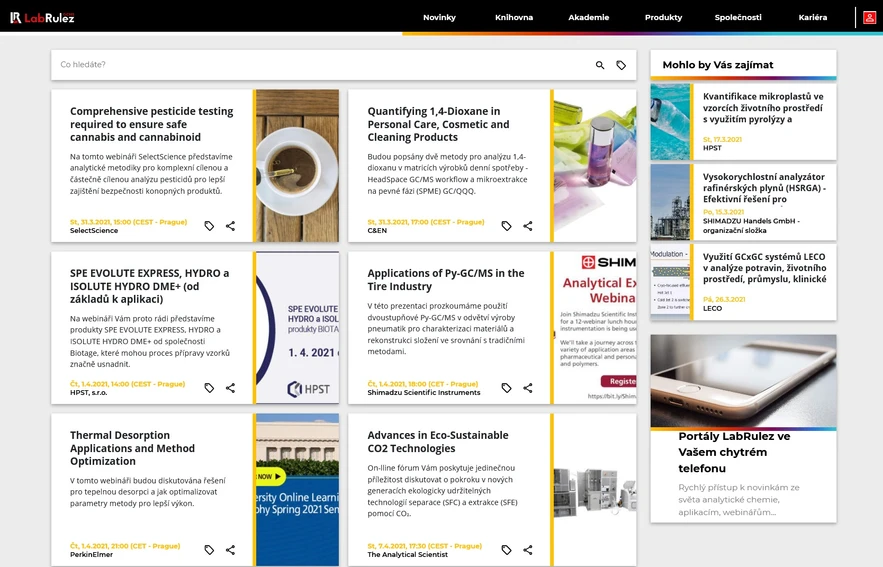 <p>LabRulez: GC a GCMS webináře 13. týden</p>
