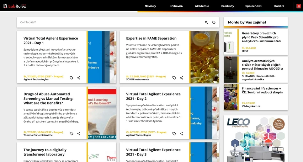 <p>LabRulez: GC a GCMS webináře 27. týden</p>

