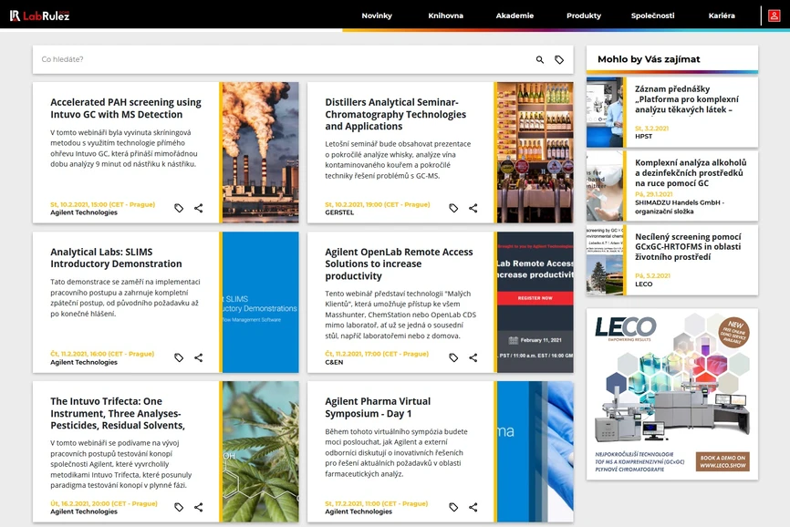 <p>LabRulez: GC a GCMS webináře - 6. týden</p>
