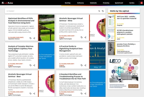 GC a GC/MS webináře týden 19-20/2022