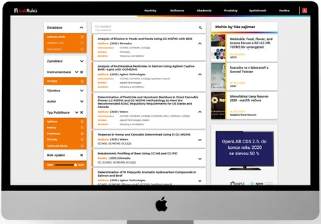 Přehled nejnovějších možností využití GC/QQQ v naší knihovně