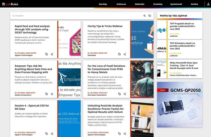 <p>LabRulez: Webináře LabRulezGCMS leden 2024</p>
