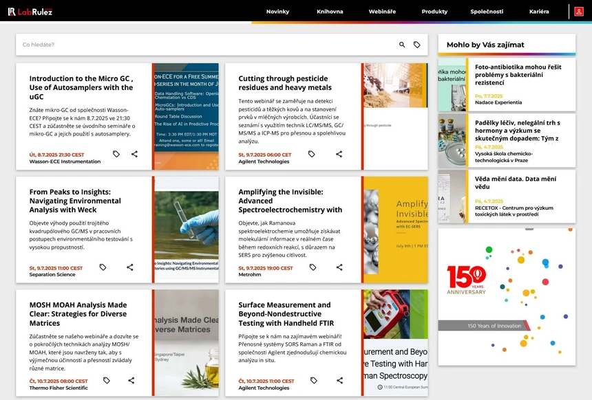 <p>LabRulez: Webináře LabRulezGCMS týden 28/2025</p>