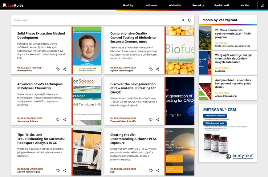 <p>LabRulez: Webináře LabRulezGCMS týden 37-38/2024</p>