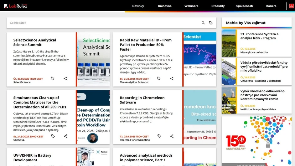 <p>LabRulez: Webináře LabRulezGCMS týden 39/2025</p>
