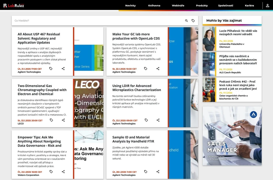 <p>LabRulez: Webináře LabRulezGCMS týden 4/2025</p>