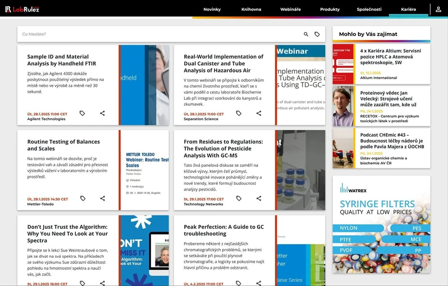 <p>LabRulez: Webináře LabRulezGCMS týden 5/2025</p>