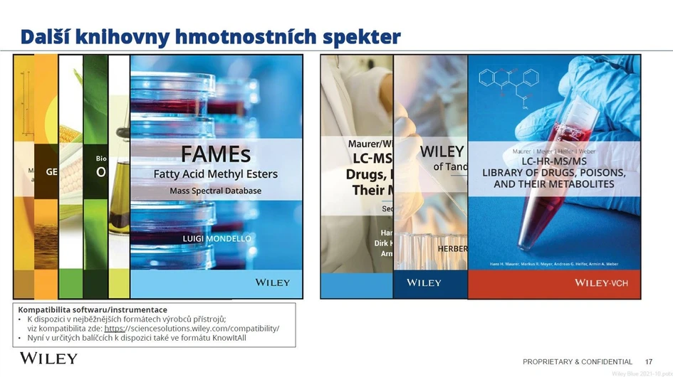 LabRulez: Wiley - Další knihovny hmotnostních spekter
