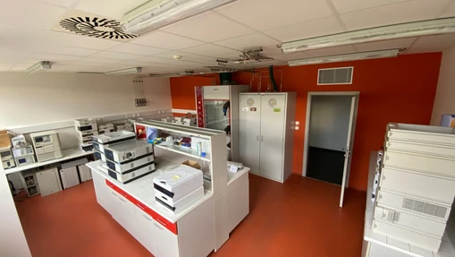 Buchi Rotační vakuová odparka (R-205) s Buchi Topnou lázní (B-490) (Bazar)