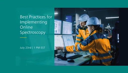 Best Practices for Implementing Online Spectroscopy