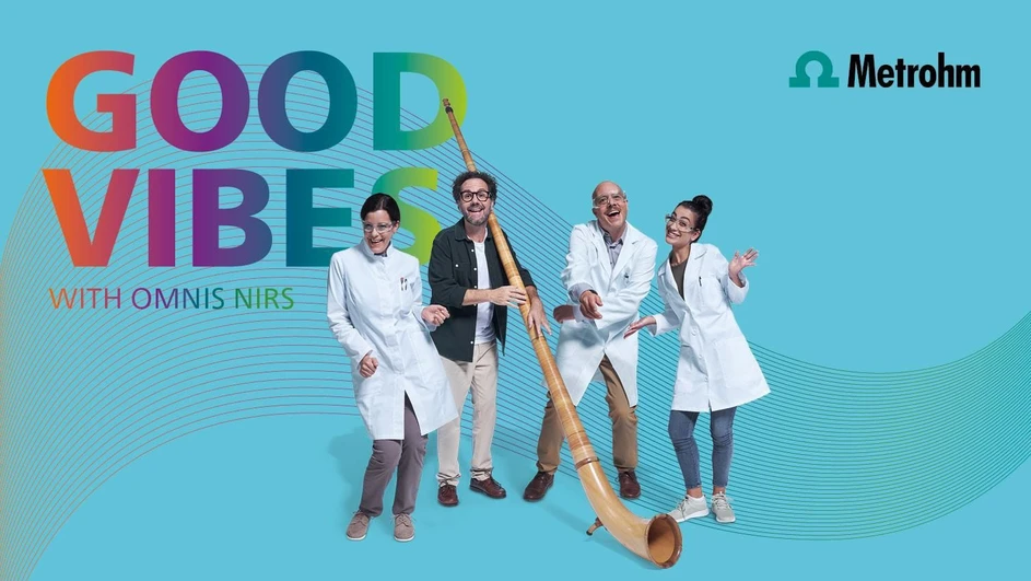 Metrohm: Záznam přednášky: „Good Vibes with OMNIS NIRS“ (Metrohm-LABOREXPO).