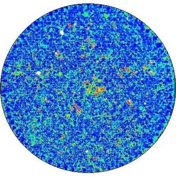 Obr. 4: Optik Instruments - Vizuální snímek detekovaných částic u vzorku odebraného na odtoku z čistírny – Program OPUS