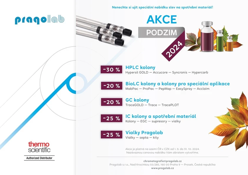 Pragolab: AKCE Pragolab - PODZIMNÍ SLEVY 2024