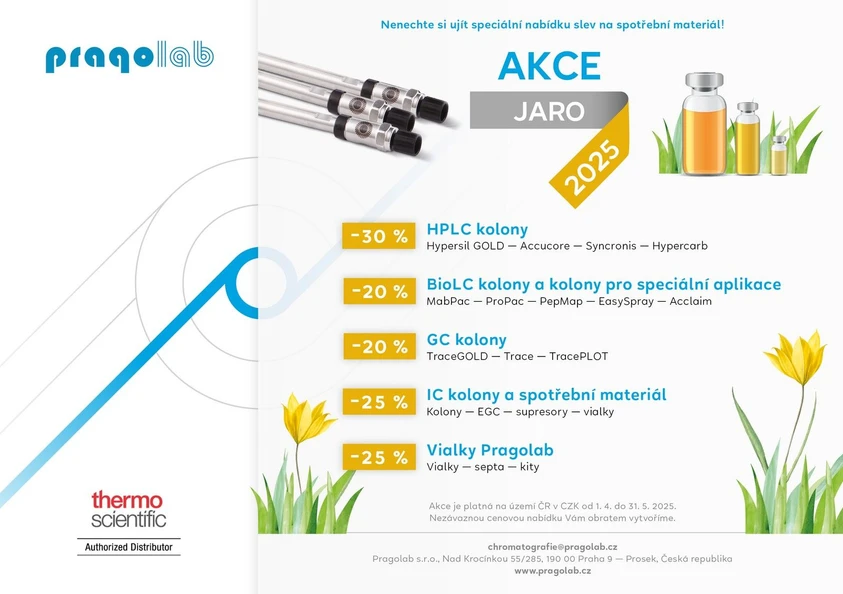 Pragolab: Akce jarní slevy 2025