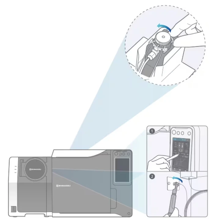 QP2050: Údržba GC inletu jedním dotykem