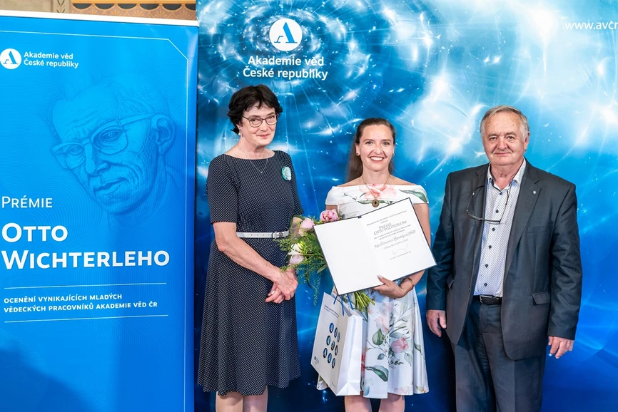 SSČ AV ČR/Jana Plavec: Dominika Luptáková z Mikrobiologického ústavu AV ČR