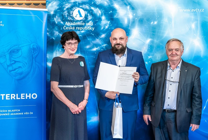 SSČ AV ČR/Jana Plavec: Jaroslav Semerád z Mikrobiologického ústavu AV ČR