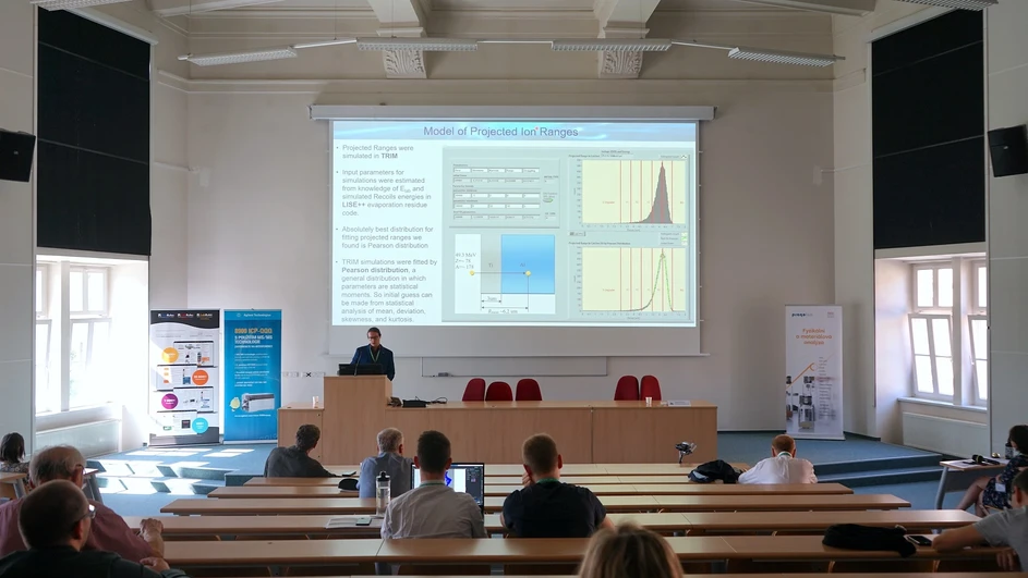 SSJMM: Data analysis from catcher foil experiment for cross-sections measurement of 40Ar + 144Sm reaction (A. OPÍCHAL)
