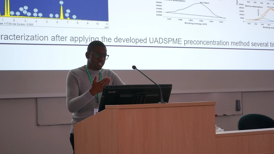 SSJMM: Magnetic Fe3O4@Mg/Al-layered double hydroxide adsorbent for preconcentration of trace metals in water matrices (T. MUNONDE)